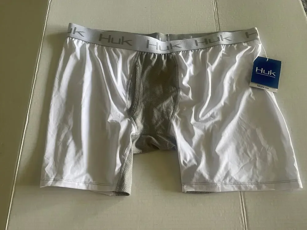 HUK performance fishing boxer briefs lounge underwear size XXL NWT